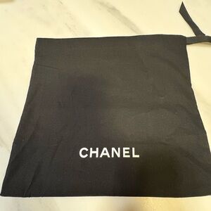CHANEL Black Accessory Pouch - Brand New